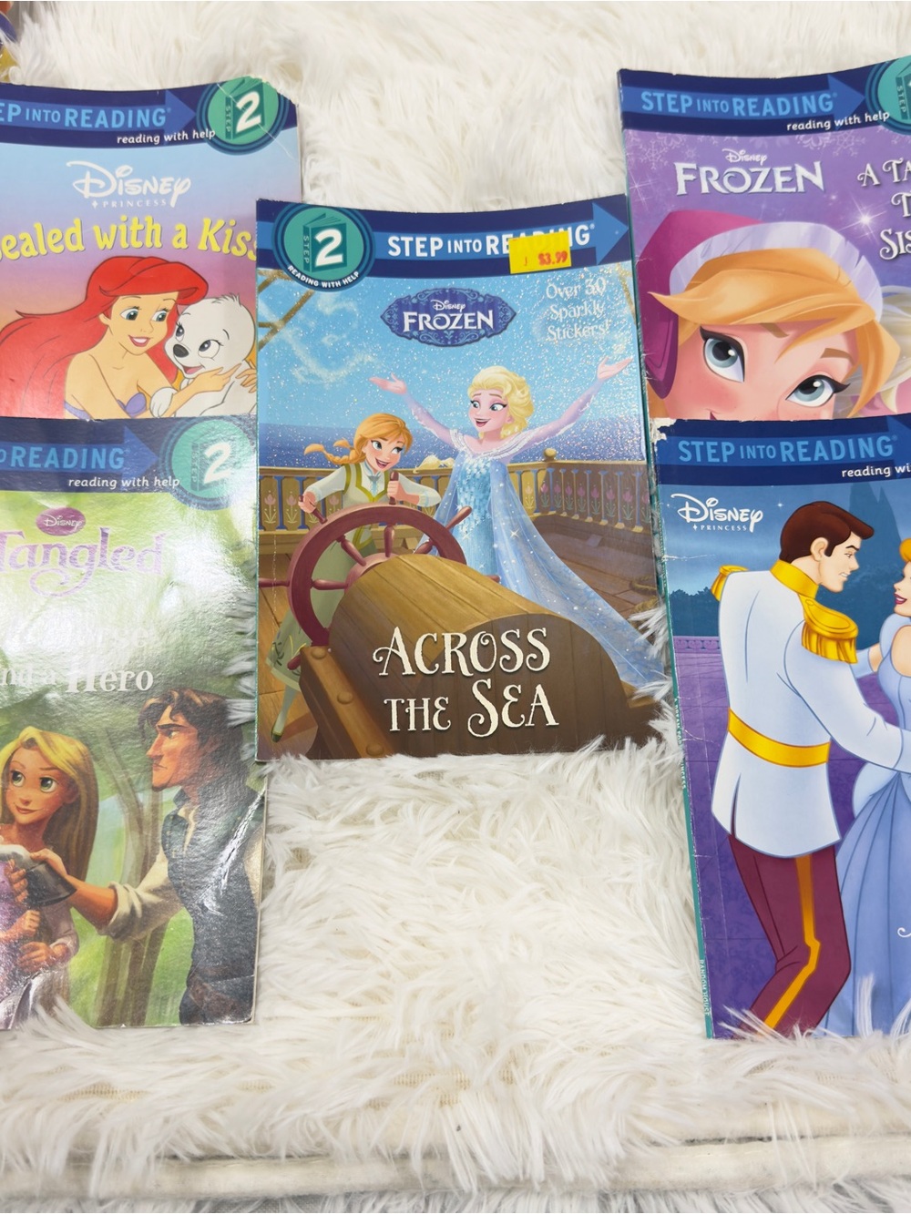 Scholastic Disney Frozen 'Across the Sea' Book - Blue